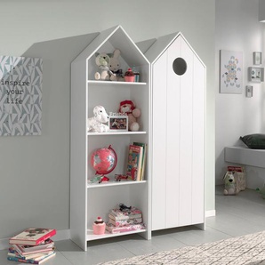 Jugendzimmer-Set VIPACK Casami Schlafzimmermöbel-Sets weiß Baby Komplett-Kinderzimmer