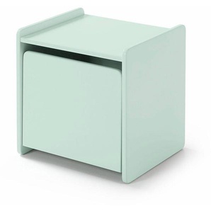 Vipack Nachtkonsole Kiddy, mit 1 Drehtür, dahinter ein großes Fach (B/H/T ca. 40x40x36cm, MDF lackiert, in verschiednen Farben erhältlich), MDF-Oberfläche