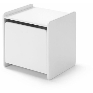 Vipack Nachtkonsole Kiddy, mit 1 Drehtür, dahinter ein großes Fach (B/H/T ca. 40x40x36cm, MDF lackiert, in verschiednen Farben erhältlich), standfest gebaut, sie kann rechts oder links angestellt werden