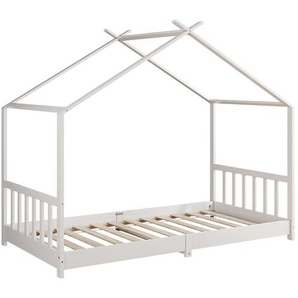 Vitalispa - Hausbett Fredericke, Weiß, 80x160 cm