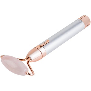 VitalMaxx Rosenquarz Gesichtsroller »Perfect Face«, batteriebetrieben
