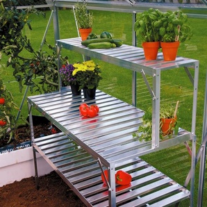 Vitavia Alu-Tischaufsatz, 121x28x39cm, alu 260127