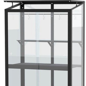 Vitavia Regal Regalboden, Zusatzregal für Balkongewächshaus HKP4mm, schwarz
