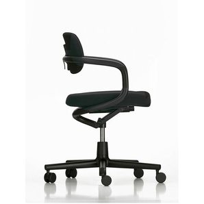 Vitra Bürodrehstuhl Allstar schwarz, Designer Konstantin Grcic, 78.5-95.5x70x70 cm