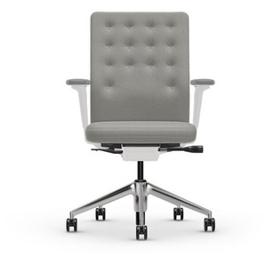 Vitra Bürodrehstuhl ID Trim grau, Designer Antonio Citterio, 99-110x59x66-79.5 cm