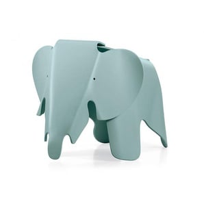 Vitra Eames Elephant Kinderhocker grau, Designer Charles & Ray Eames, 41.5x41 cm