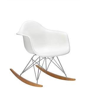 Vitra Eames Plastic Armchair RAR Schaukelstuhl, Designer Charles & Ray Eames, 76x63x81 cm
