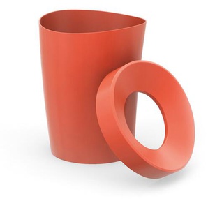 Vitra Papierkorb Happy Bin poppy red rot, Designer Michel Charlot, 38.5 cm