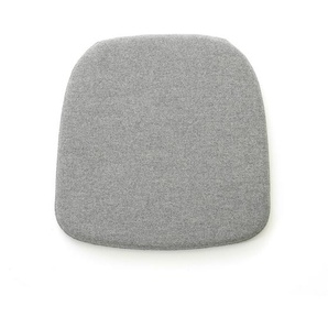 Vitra Sitzkissen für Eames Plastic Armchair Soft Seat Typ A kieselgrau, 2x39.5x38.5 cm