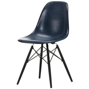 Vitra Stuhl Eames Fiberglass Side Chair DSW blau, Designer Charles & Ray Eames, 83x46.5x55 cm