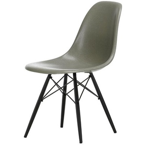 Vitra Stuhl Eames Fiberglass Side Chair DSW schwarz, Designer Charles & Ray Eames, 83x46.5x55 cm