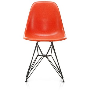 Vitra Stuhl Eames Fiberglass Side Chair  rot, Designer Charles & Ray Eames, 83x46.5x55 cm