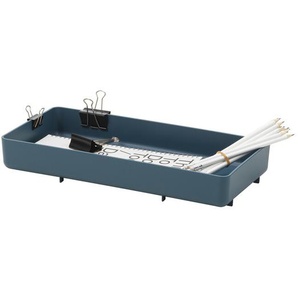 Vitra Tablett Chap Tray meerblau, Designer Konstantin Grcic, 6.5x41.5x20 cm