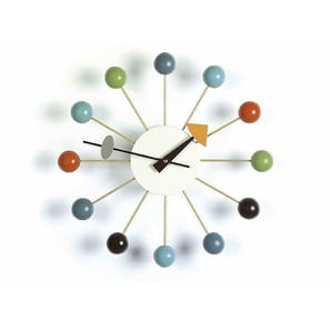 Vitra Wanduhr Ball Clock multicolor mehrfarbig, Designer George Nelson