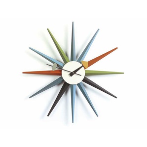 Vitra Wanduhr Sunburst Clock multicolor mehrfarbig, Designer George Nelson