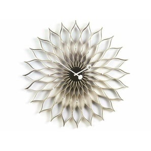 Vitra Wanduhr Sunflower Clock Birkenschichtholz, Designer George Nelson, 7 cm