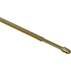 Vitragestange flachoval 11 mm Messing