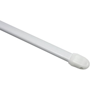 Vitragestange flachoval 11 mm Weiß