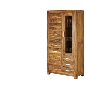 Vitrine  Amarillo ¦ holzfarben ¦ Maße (cm): B: 101 H: 190 T: 45.0