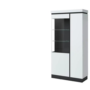 Vitrine  Avellino ¦ weiß ¦ Maße (cm): B: 104 H: 201 T: 40.0