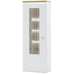 Vitrine Cali | weiß | 70 cm | 197 cm | cm 38,0 |