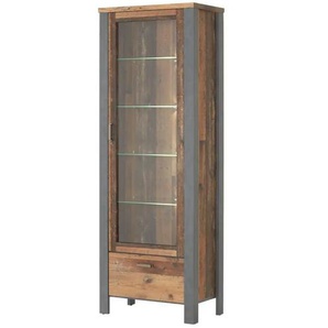 Vitrine Cardiff | holzfarben | 69 cm | 194 cm | cm 40,0 |