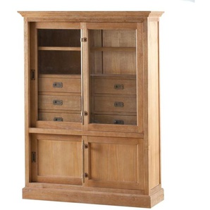 Vitrine Chantal mit 6 Schubladen und Türen