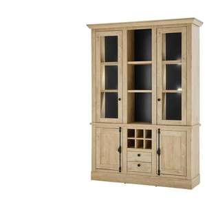 Vitrine  Fehmarny ¦ holzfarben ¦ Maße (cm): B: 147 H: 214