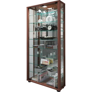 Vitrine Lumo ¦ holzfarben ¦ Maße (cm): B: 59 H: 114,8 T: 18.0