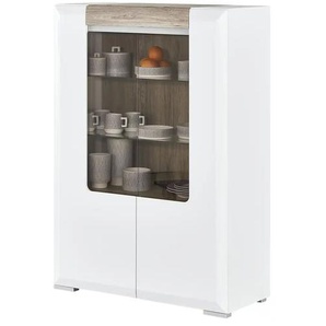 Vitrine La Vita | weiß | 100 cm | 146 cm | cm 42,0 |