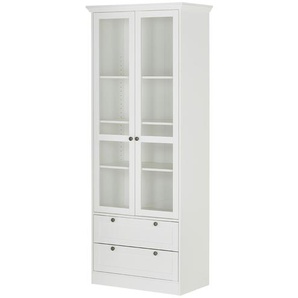 Vitrine  Laurito ¦ weiß ¦ Maße (cm): B: 80 H: 200 T: 45.0