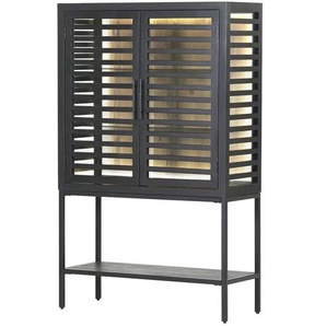 Vitrine  Masca ¦ schwarz ¦ Maße (cm): B: 100 H: 160 T: 43.0