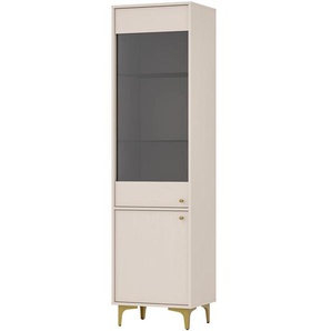 Vitrine mit seesternförmigen Beinen TOKYO Beige Sand