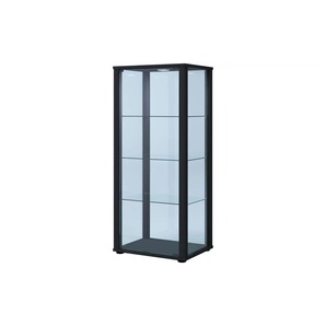 Vitrine | schwarz | 50 cm | 114,5 cm | cm 38,0 |