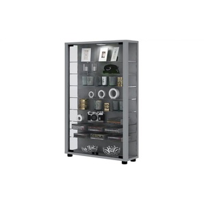 Vitrine | silber | 59 cm | 90 cm |