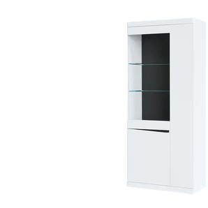 Vitrine Turino Neo | weiß | 86 cm | 196,5 cm | cm 39,9 |