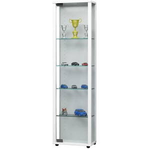 Vitrine  Edana ¦ weiß ¦ Maße (cm): B: 33 H: 113 T: 18.0