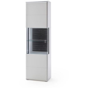 Vitrine weiß matt 60 cm ALIA-05