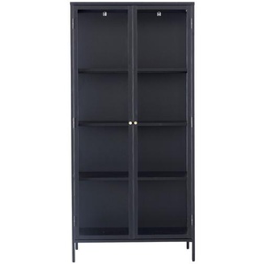 Vitrine Xappa black 90,5 x 40,5 x 190 cm