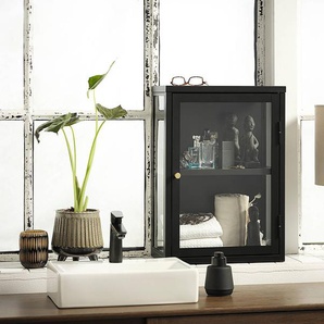 Vitrinenschrank Talavan 45 x 60cm Schwarz