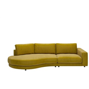 Jette Home Organisches Einzelsofa in Feincord Sila ¦ Maße (cm): B: 330 H: 85 T: 166.0