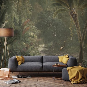 Vlies Fototapete Jungle 300 x 280 x 2cm