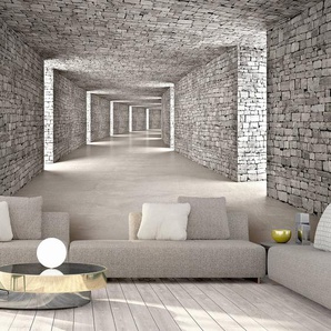 Vlies Fototapete Mysterious Tunnel 300 x 210cm 300 x 210 cm