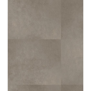 Vliestapete, Braun, Kunststoff, Papier, Lederoptik, 53x1000 cm, Made in Europe, Tapeten Shop, Vliestapeten
