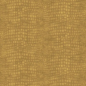 Vliestapete, Gelb, Kunststoff, Papier, Animalprint, 52x1000 cm, Made in Europe, Tapeten Shop, Vliestapeten