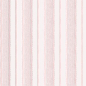 Vliestapete, Pink, Kunststoff, Papier, Streifen, 52x1005 cm, Made in Europe, Tapeten Shop, Vliestapeten