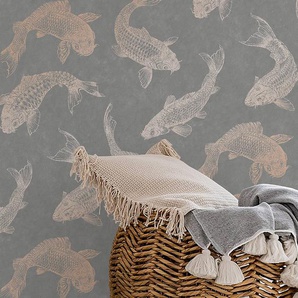 Vliestapete Pisces Slate 52 x 1005 x 0cm