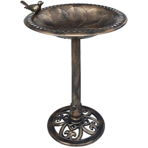 Vogelbad Bronzen Kunststoff