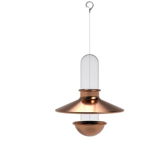 Vogelfutterautomat De Luxe Eva Solo Kupfer orange, Designer Tools Design, 29 cm