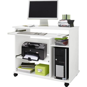 Computertisch VOGL MÖBELFABRIK Compi Tische Gr. B/H/T: 72 cm x 76 cm x 46 cm, weiß Computertische Home Office
